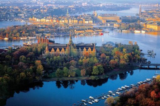 Stockholm Checkin Apartment Alvik Chambre photo