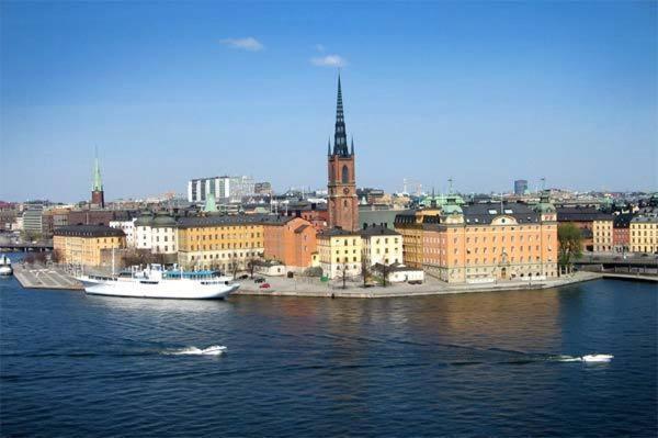 Stockholm Checkin Apartment Alvik Chambre photo